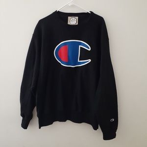 Champion Crewneck Big C Mens X-Large